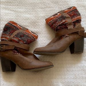 Candie’s Southwestern Booties